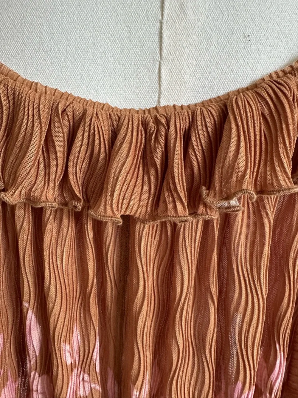 NWOT Free People Pleated Blouse- Small